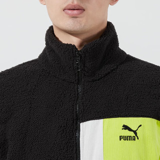 彪马（PUMA）男子立领羊羔绒运动外套534678-01 XXL