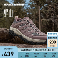 斯凯奇（Skechers）醒山男女冬户外徒步登山缓震运动鞋237542 180182 180185C 女款-茱萸粉/MVE 38.5码