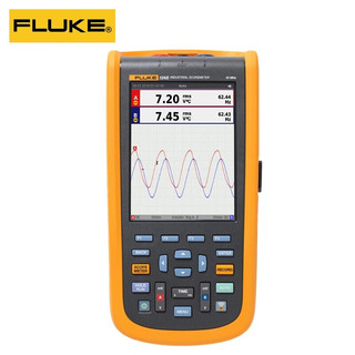 福禄克（FLUKE）工业手持示波器真有效值双路输出40MHz高声频测试 124B/S