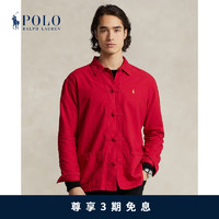 Polo Ralph Lauren 拉夫劳伦 男装 24春农历新年经典版外套式衬衫RL17707 600-红色 XS