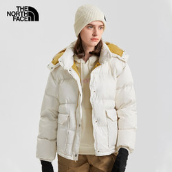 THE NORTH FACE 北面 断码清仓北面TheNorthFace羽绒服女2022秋冬新款上衣运动户外舒适保暖防风600蓬鹅绒外套