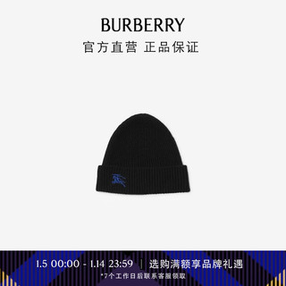 博柏利（BURBERRY）【秋冬】男士 马术骑士徽标羊绒帽80788091