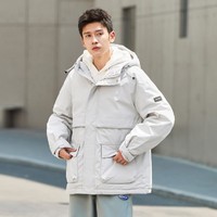 Semir 森马 宽松工装潮流羽绒服