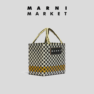 MARNI MARKET 女士大容量手提包拼色工艺织菜篮子 CHY56 UNI