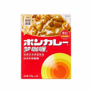 百卡喜食 梦咖喱日式牛肉咖喱210g/盒