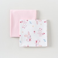 Tongtai 童泰 0-6个月包单初生婴儿四季新生宝宝床上用品襁褓包巾2件装