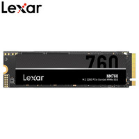 Lexar 雷克沙 1TBNM760笔记本台式电脑SSD固态硬盘M.2 NVMe协议PCIe4.0