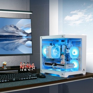JONSBO 乔思伯 AMD R5 5600/5500准系统主机海景房台式电脑整机游戏家用办公设计