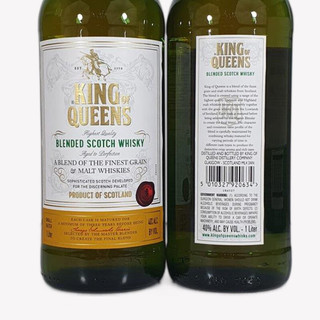 KING OF QUEENS 苏格兰威士忌 1000ml 洋酒