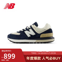 NEW BALANCE 24年男鞋女鞋574LG系列复古经典百搭运动休闲鞋U574LGRN 37