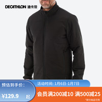 DECATHLON 迪卡侬 ODT3 男款加厚保暖棉服 黑色