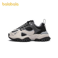 88VIP：巴拉巴拉 童鞋儿童运动鞋男童老爹鞋女童新款小童冬季中大童26-27码