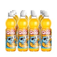 美汁源 可口可乐（Coca-Cola）美汁源酷儿 Qoo 橙味果汁饮料 450ml*12瓶 新老包装随机发货