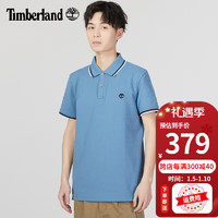 添柏岚（Timberland）短袖男士夏季户外运动宽松舒适休闲商务纯棉T恤POLO衫男A62SH A62SHDJ5/海军蓝-刺绣标 S/170