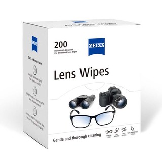 88VIP：ZEISS 蔡司 镜片镜头清洁湿巾 200包 一盒装