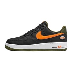 NIKE 耐克 Air Force 1 '07 Lv8 男子休闲运动鞋 DH7440-001 黑/橙/绿 43