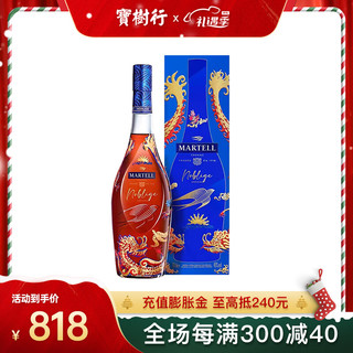 MARTELL 马爹利 名士2024龙年限定版1000ml 干邑白兰地 洋酒年货节送礼 宝树行 1000mL 1瓶