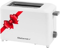 Elite Gourmet ECT-1027 Cool Touch 烤面包机,带 7 种温度设置和超宽 1.5 英寸(约 3.8 厘米)插槽