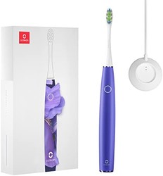 Oclean 欧可林 Air 2,声波电动牙刷,便携式超静音设计,Dupont 刷头刷毛,2小时快速充电40天,IPX7 – 紫色