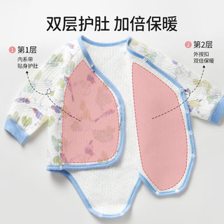 欧孕（OUYUN）婴儿空气层包屁衣 浣熊乐园-包屁衣 80cm