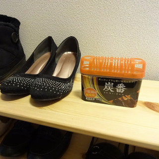 KOKUBO 日本鞋柜除臭剂空气清新剂除异味活性炭脱臭剂去味