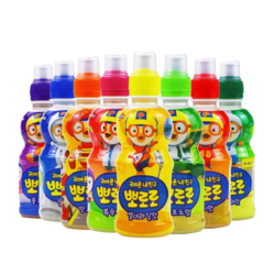 Pororo 韩国进口pororo啵乐乐儿童乳酸菌饮料果味235ml*24瓶宝露露果汁