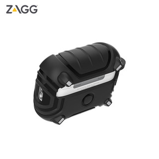 Mophie ZAGG AirPods Pro 2 阿波罗保护收纳盒时尚简约耳机盒保护罩防摔保护外壳 黑色