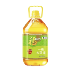 福临门 转基因ae一级大豆油食用油 家庭油 5L-D
