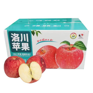 洛川苹果陕西延安红富士时令苹果水果礼盒糖心苹果生鲜脆甜整箱好吃新鲜 10斤爆卖70-80mm（净重8.5斤）