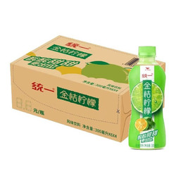 Uni-President 统一 金桔柠檬饮料 300ml*6瓶