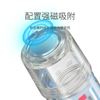 微笑鲨 SMILING SHARK 迷你手电筒USB充电强光照明户外家用随身袖珍led钥匙扣灯