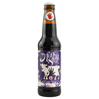 莱福（Leffe）美国啤酒左手花生酱世涛氮气版系列啤酒 左手牛奶世涛*6瓶