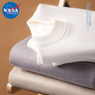 NASA ADIMEDAS 男士加绒圆领毛衣