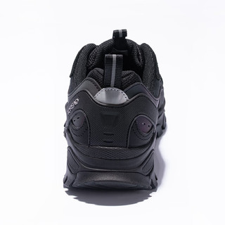 TOREAD 探路者 男士户外防滑耐磨舒适徒步鞋TFAACL91923 黑色银色（男23新） 43