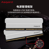 Asgard 阿斯加特 32GB(16GBx2)套装 DDR5 6400 台式机内存 海拉系列