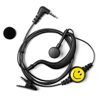 科立捷（KOLEEJ）笑脸耳机适用于小米米家3/4G公网对讲机1S1代2代lite耳机极峰入耳式耳挂式耳麦线