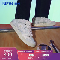 FILA FUSION斐乐潮牌男鞋KICK DX专业滑板鞋2024春时尚运动鞋 消逝蓝/雪白-BS 44.5