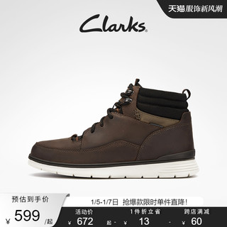 Clarks 其乐 男士经典登山靴休闲保暖潮流户外登山靴