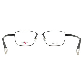 夏蒙（Charmant）眼镜框男款方框Z钛远近视眼镜架ZT27088 BK 54mm