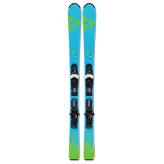 菲舍尔（FISCHER）雪动力儿童青少年双板滑雪板 RC ONE全地域板 孔雀蓝 90cm