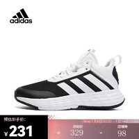 Adidas Kids阿迪达斯男青少年OWNTHEGAME 2.0 K篮球鞋 GW1552 11.5K