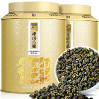 中谷御品 茶叶 冻顶乌龙茶400g 特级浓香型阿里山原产高山乌龙茶茶叶礼盒