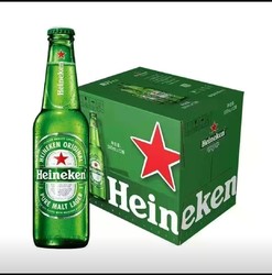 Heineken 喜力 500ml 12瓶 53.9元 三人团，快来拼单