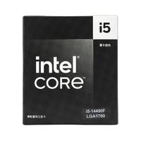 intel 英特尔 酷睿 i5-14490F 盒装CPU处理器 10核16线程 4.9GHz