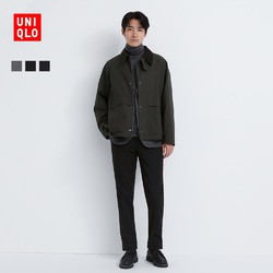 UNIQLO 优衣库 男装 HEATTECH修身长裤(保暖 休闲商务西裤)450272 462551