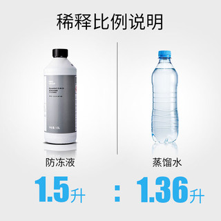 宝马（BMW）原厂汽车防冻液 发动机冷却液 冷冻液 -40度 1500ml *3瓶套餐