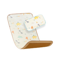 朵精灵 婴儿凉席婴儿床冰丝小席子宝宝专用垫儿童幼儿园午睡草席夏季定制