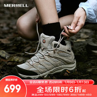 MERRELL 邁樂 戶外徒步鞋MOAB3MID WP中幫登山鞋 J036330
