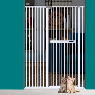 茨格曼宠物门栏狗围栏猫围栏室内隔离门免打孔狗栅栏婴儿童防护门栏 151cm 高 延长件 宽度 42.5厘米 *
