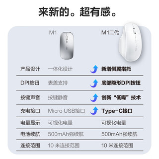 inphic 英菲克 PM1无线鼠标可充电